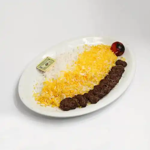 چلو کباب کوبیده