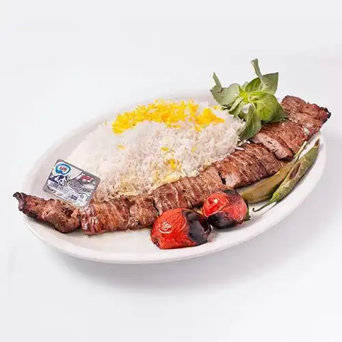 چلو کباب برگ