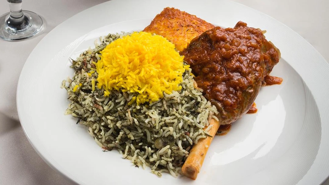 باقالی پلو با ماهیچه